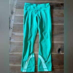 Lululemon Fast Free Crop II Nulux 19" Activewear Leggings - Size 2